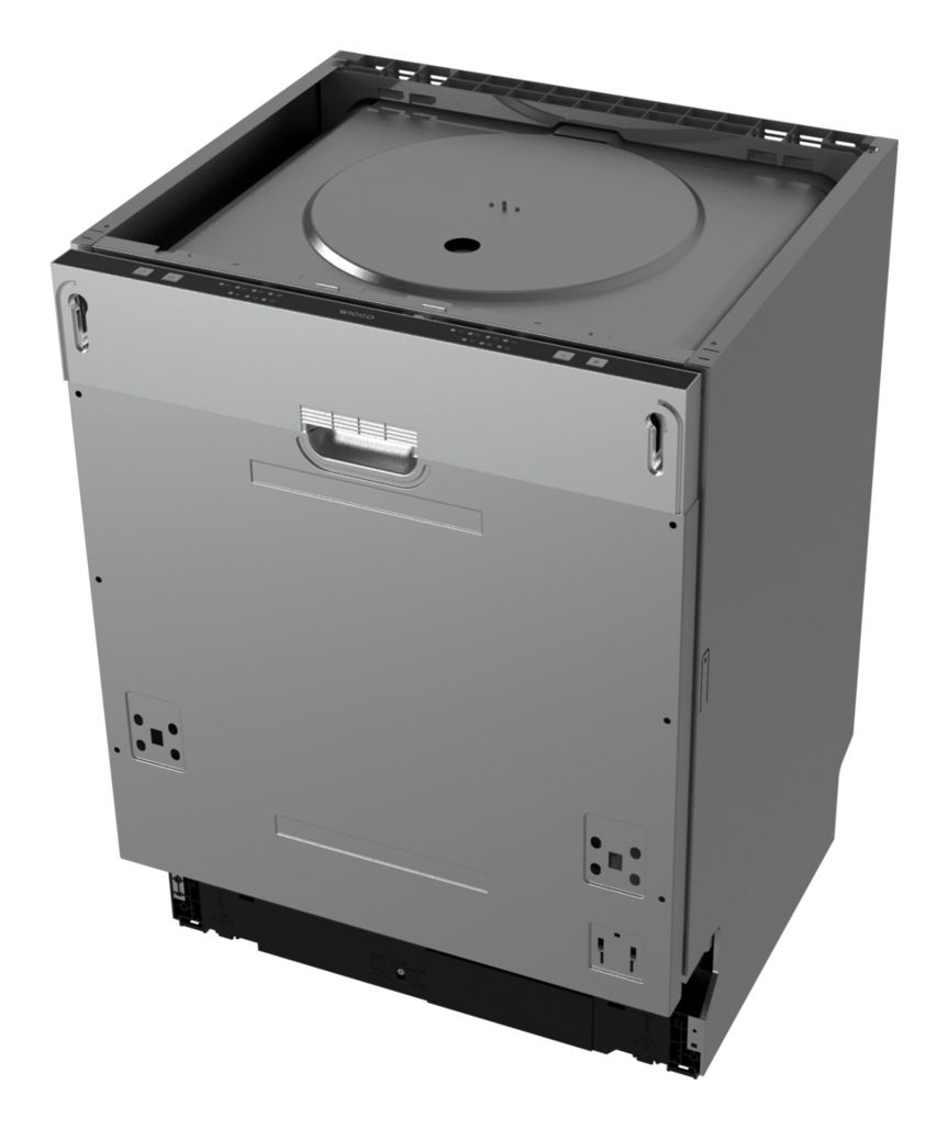 Wiggo WD-B6126E(W) Inbouw Vaatwasser 60 cm Wit