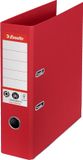 Esselte No.1 ordner, A4, rug 7,5 cm, rood