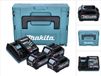 Makita Kit d'alimentation 3x batterie 40 V max. 2,5 Ah XGT + chargeur DC 40 RA + Makpac