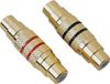 Sinuslive CVW Adaptateur Cinch [2x Couplage Cinch - 2x Couplage Cinch]