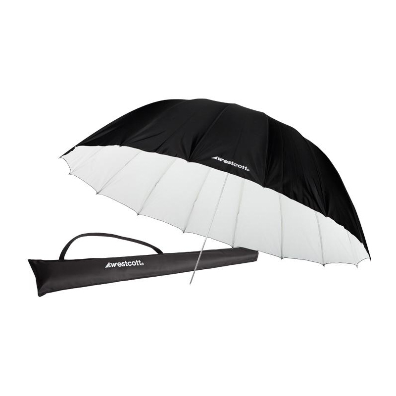 Westcott 213 cm White/Black Parabolic