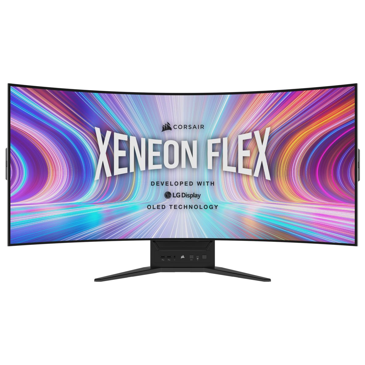 Corsair XENEON FLEX 45" OLED Gaming Monitor - 3440 x 1440, 240Hz, HDR10, G-SYNC, Curved