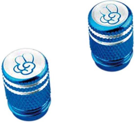 Set Vicma Blauwe Too Cool Ventieldopjes voor Motor Scooter 510AZ