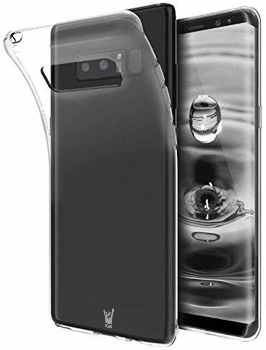 iCall Samsung Galaxy Note 8 Siliconen Hoesje Transparant TPU Case