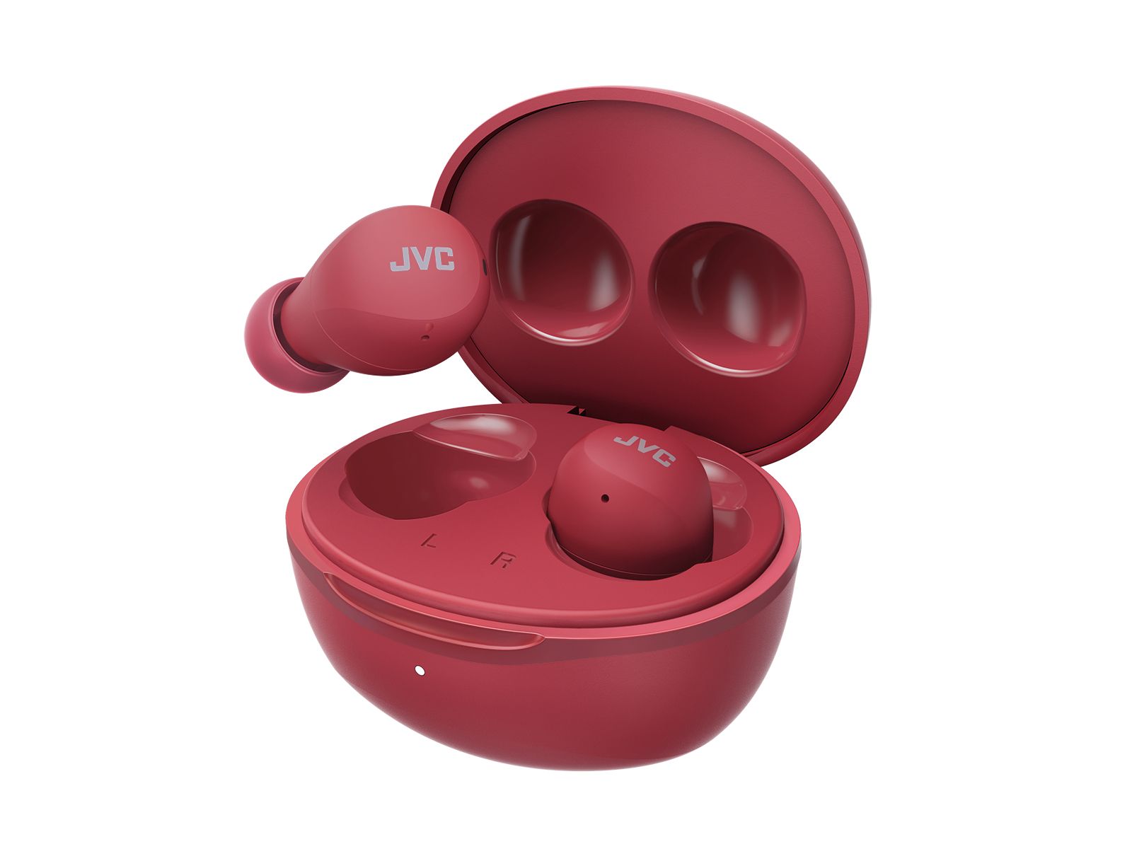 JVC HA-A6T Gumy Mini True Wireless In-ear Oordopjes - Rood