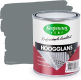 Koopmans Hoogglans 305 Donkergrijs Muurverf 0.75 Ltr