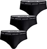 Björn Borg Cotton Stretch brief - heren slips (3-pack) - zwart