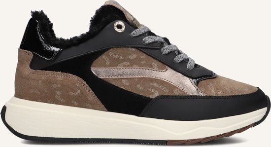 Floris Van Bommel Sfm-10138 Suvi Sneakers - Leer - Dames - Bronskleurig - Maat 40