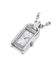 Invicta Mini Necklace 49934 Montre Femme - Mouvement Quartz - Acier Inoxydable avec Cadran Argenté - 17 mm