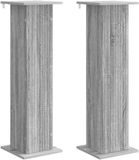 vidaXL Plantenstandaard 2 stuks Grijs Sonoma 30,5 x 30 x 100,5 cm