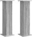 vidaXL Pieds de plantes 2 pièces Gris Sonoma 30,5 x 30 x 100,5 cm
