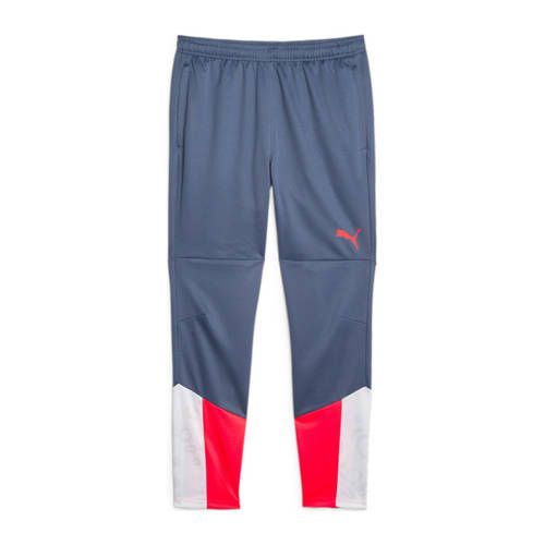 Puma Trainingsbroek Donkerblauw/Rood/Wit