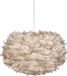 Umage Lampe suspendue EOS - Ø45 cm - Brun clair
