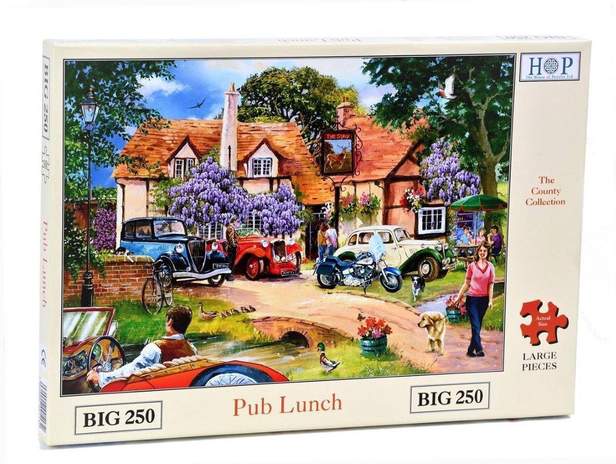 House Of Puzzles Pub Lunch Puzzel 250 XL stukjes