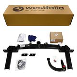 Westfalia-Automotive Westfalia Attelage de remorquage amovible pour Opel Mokka X (09/2016-10/2020) - Livré en set avec un faisceau de câblage spécifique au véhicule Westfalia 13 broches