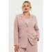 YOEK regular blazer lichtbruin