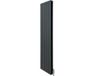 Monster Group BV Radiateur en kleppen - gris anthracite - 1800x395mm - set chromé