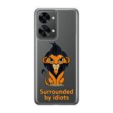 ERT GROUP Mobiele telefoonhoes voor OnePlus NORD 2T 5G Original en officieel gelicentieerd Disney Scar 001-patroon perfect passend bij de vorm van de mobiele telefoon, gedeeltelijk bedrukt