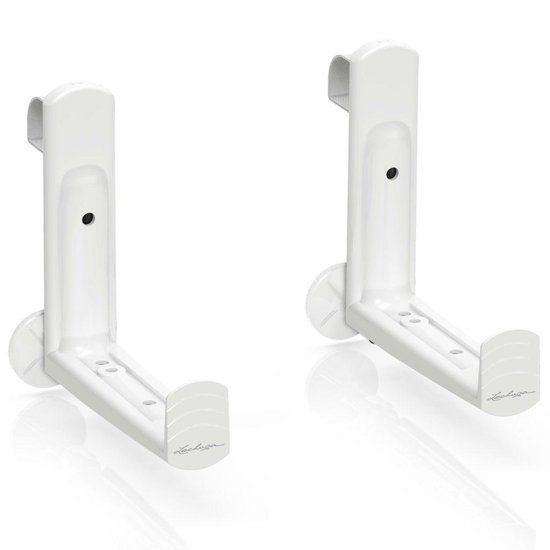 Lechuza BALCONERA - Balkonbakhouders - 19030 - wit - Set van 2