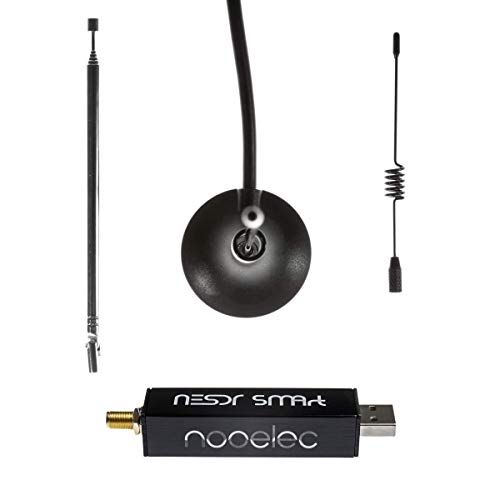 NooElec NESDR SMArt v4 bundel - Premium RTL-SDR met aluminium behuizing, 0,5PPM TCXO, SMA input & 3 antennes