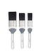 Harris Seriously Good 3 Pack Gloss Flat Brush Set, 1", 1.5", 2", Hoek