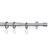 BC-Agentur Bestlivings Uittrekbare gordijnstang - 120-220 cm, zilver