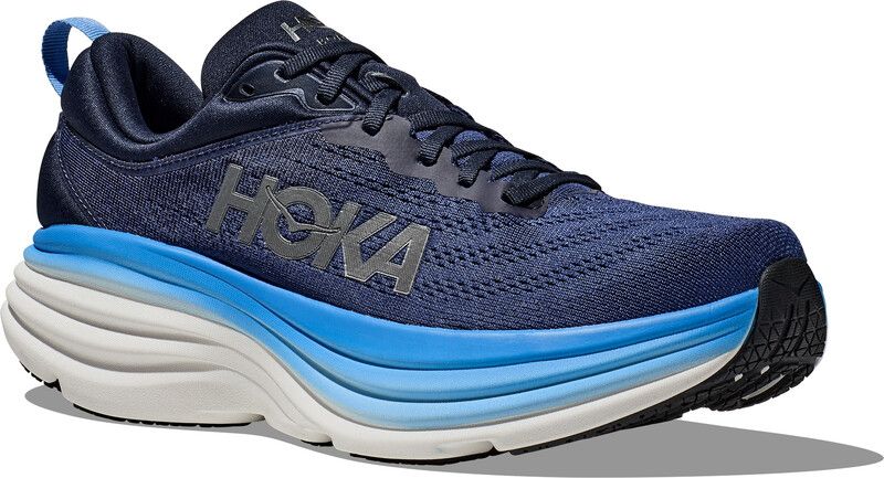 Hoka One One Bondi 8 Hardloopschoenen Heren - blauw