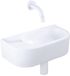 QeramiQ Fuente Fonteinset - 40x21.5x12cm - wit mat