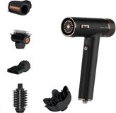 Shark Haardroger SpeedStyle Pro HD752EU, 5-in-1, sneldrogende diffuser, 1750 W, modus voor hoofdhuidbescherming, inclusief 5 accessoires