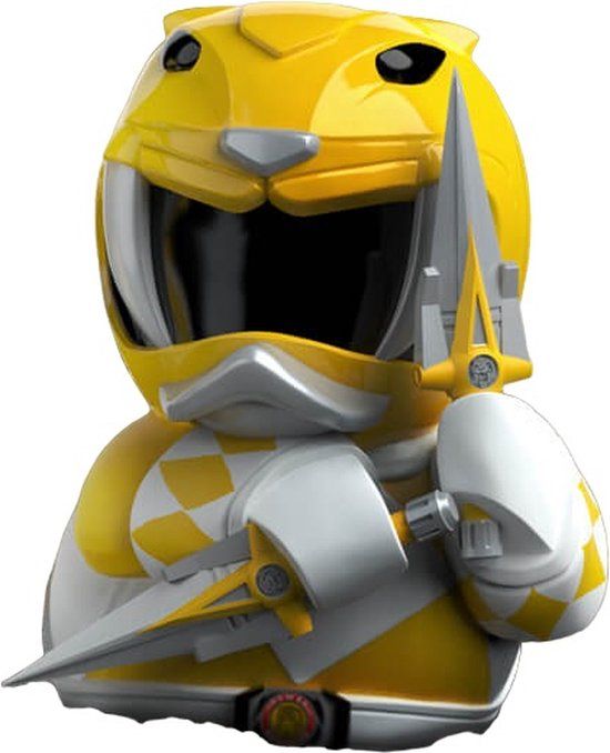 TUBBZ Numskull - TUBBZ Badeend - Mighty Morphin Power Rangers - Yellow Ranger - 9cm