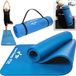 Fixem Tapis de yoga - Bleu - 190x63 cm - 15mm