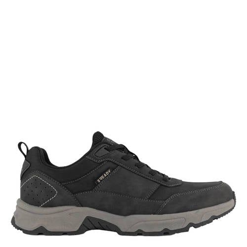 Easy Street Easy Street imitatieleren sneakers - zwart