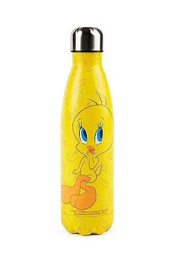 Excelsa Tweety thermosfles, 50 cl, geel, roestvrij staal
