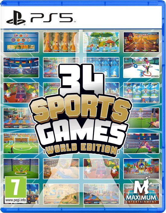 Mindscape 34 Sports Games World Edition - PS5 - Blu-ray - Standard Edition
