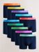 Next Heren Set van 10 Boxershorts met A-voorkant - Blauw