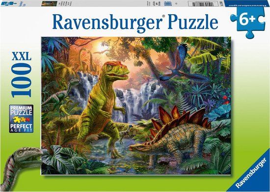 Ravensburger Puzzel Oase van dinosauriërs - Legpuzzel - 100 stukjes
