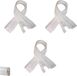 Fermeture Éclair Séparable - Fermetures Éclair pour Vêtements - Couture DIY - Matière Plastique Robuste - 30 cm 3 Pièces - Blanc