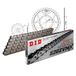 Kettingset DID Kettingset staal 520ZVM-X / 104 klinknagel slot voor Aprilia ETX 600 cc Bj. 1985-1987