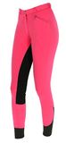 Covalliero Paardrijbroek Economic - Kinderen - Unisex - Maat 128 - Dark-Rose