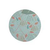 Questo Casa Ronde Digitally Printed Mouse Pad, Non-Slip Bottom, for Office and Home, Diameter: 22 cm