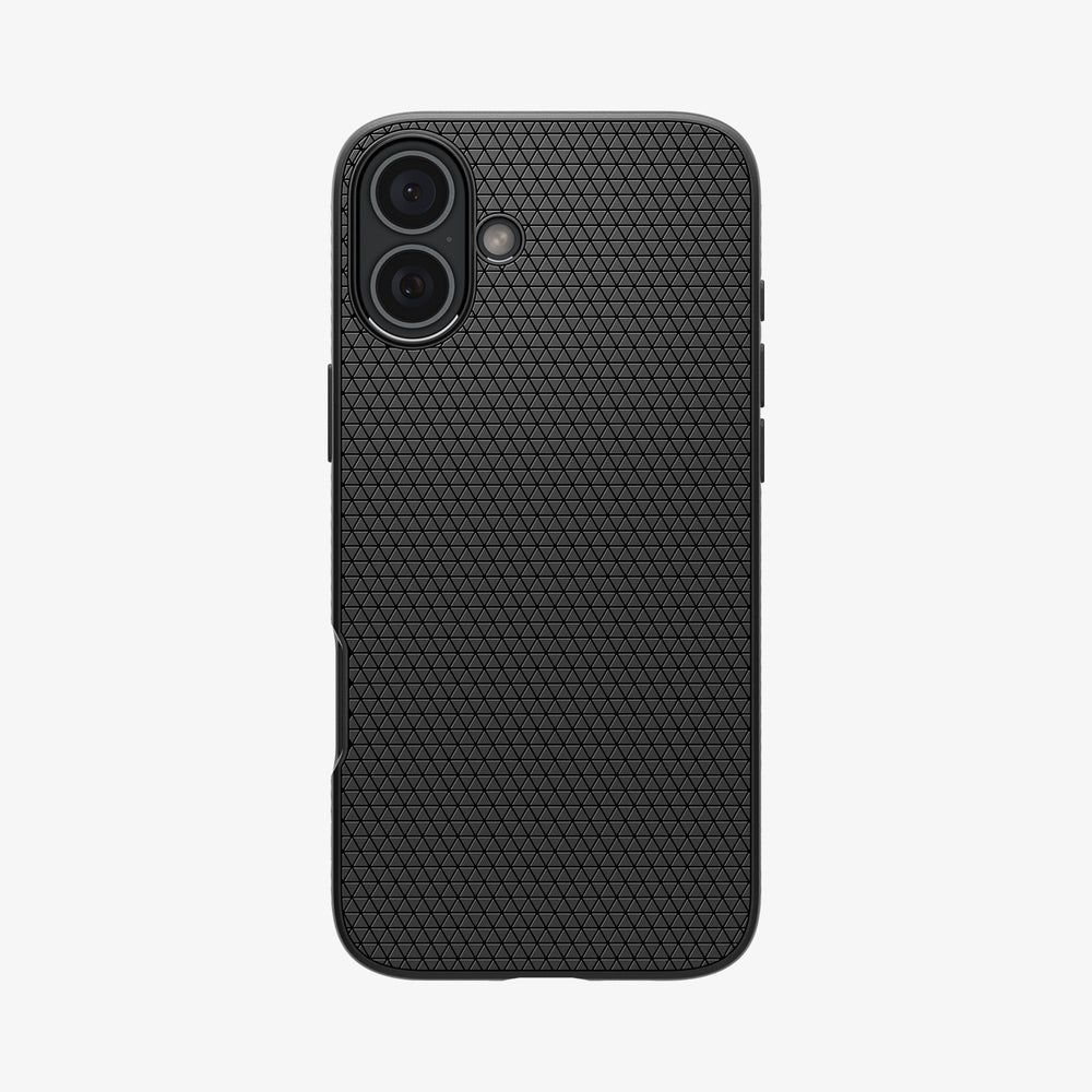 Spigen Liquid Air Case for iPhone 16 - Black TPU Cover
