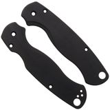 Flytanium Void Black Aluminum Loop Scales for Spyderco Paramilitary 2 FLY-1406VB