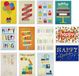 Hallmark Handgemaakte verjaardagskaarten assortiment, Happy Cake Day (12 kaarten met enveloppen)