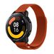 Strap-it Milanese band - oranje - Geschikt voor Xiaomi Watch S1