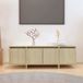 Prolenta Maison Exclusive - TV-meubel Sonoma-eikenhout, 120x30x40,5 cm, gemaakt van houtvezel