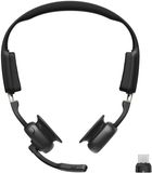 Shokz Openmeet Headset Draadloos oorhaak Kantoor/callcenter USB Type-C Bluetooth Zwart
