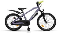 Alpina Trial 18 Pearl Blackberry Gloss Jongens Stadsfiets 18 Inch Aluminium Terugtraprem