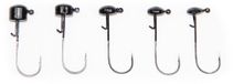 X Zone LMAB X Zone Ned Rig Head Black 2/0 1,75 gr 5st.