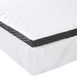 Amazon Basics Topper, comfortabel, traagschuim, met bandjes, 4 x 140 x 200 cm, wit