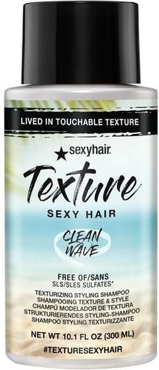 Sexyhair Texture Clean Wave 2in1 Texture Shampoo 300ml